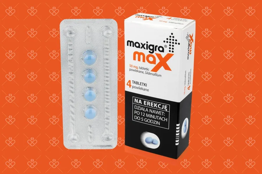 Tabletki z sildenafilem bez recepty Maxigra Max