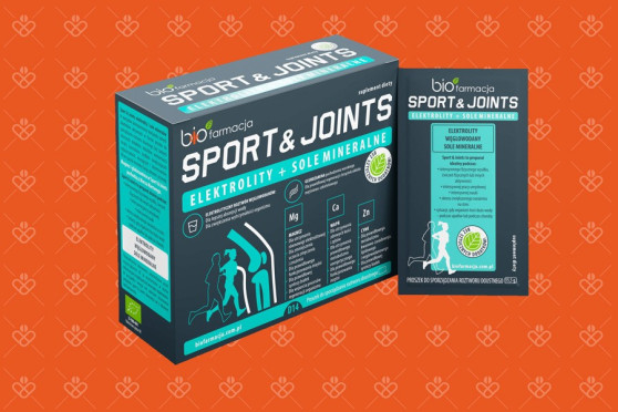 Sport i Joints organiczne elektrolity i sole mineralne, 14 saszetek