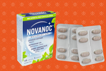 Novanoc Naturalny Sen, tabletki na sen bez recepty raz dziennie