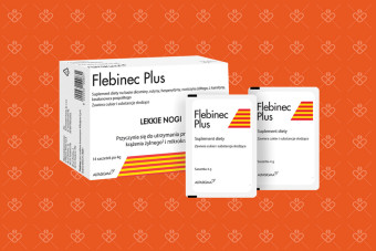 Flebinec Plus, proszek, 14 saszetek po 4 g, suplement diety na lekkie nogi