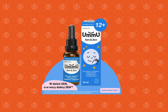Ummu Sen Zen 12+, krople od 12 lat, syrop na uspokojenie dla dzieci i na sen