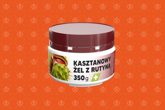 Kasztanowy żel z rutyną, 350 g