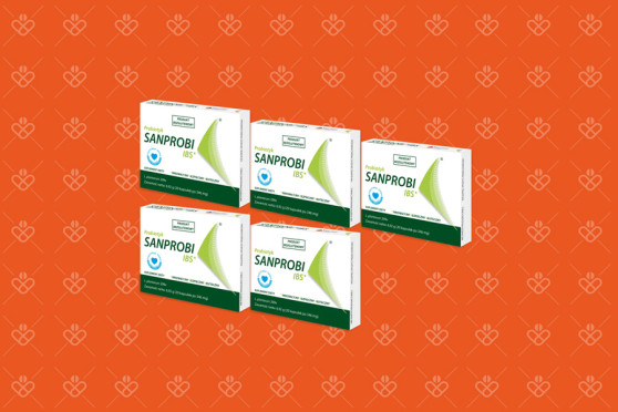 Sanprobi IBS, 5x20 kapsułek (100 sztuk zestaw)