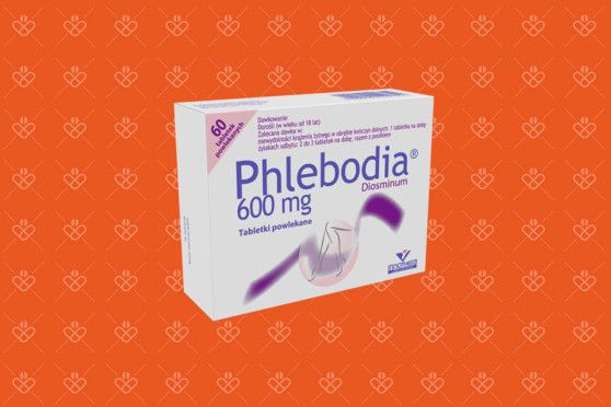 Phlebodia 600 mg, 60 tabletek powlekanych