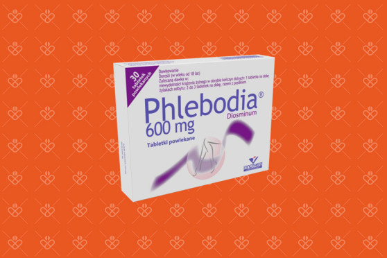 Phlebodia 600 mg, 30 tabletek powlekanych