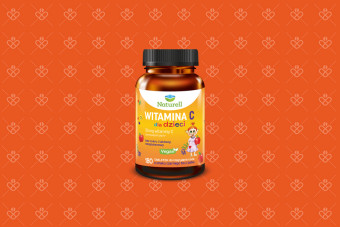 Naturell Witamina C 50 mg dla dzieci, 180 tabletek do żucia i rozgryzania