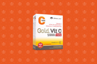 Olimp Gold-Vit C 1000 Forte PureWay, duże opakowanie witamina C Olimp