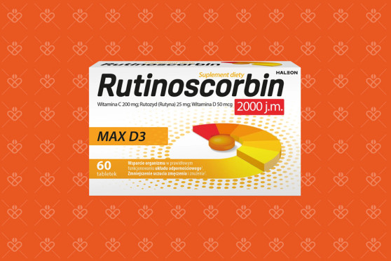 Rutinoscorbin Max D3, 60 tabletek
