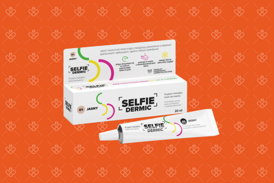 SelfieDermic 01 Jasny, krem kryjąco-matujący, 20 g