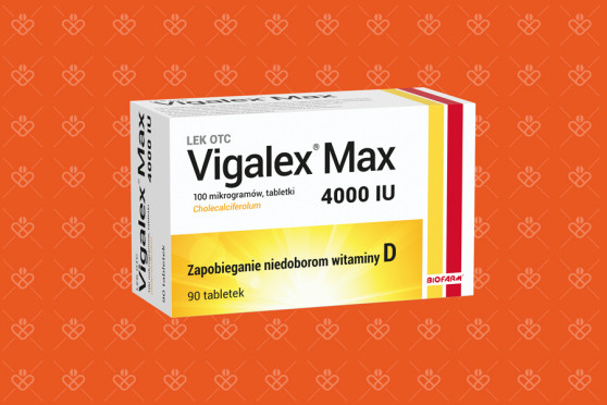 Vigalex Max 4000 IU, 90 tabletek