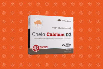Olimp Chela-Calcium D3, 30 kapsułek
