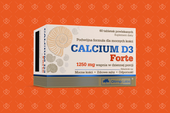 Olimp Calcium D3 Forte, 60 tabletek