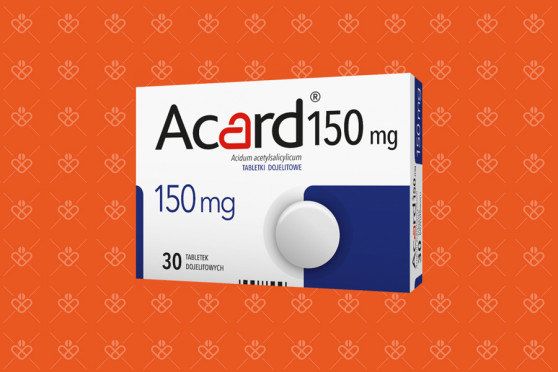 Acard 150 mg, 30 tabletek