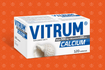 Vitrum Calcium, 120 tabletek