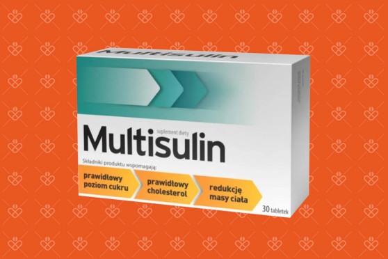 Multisulin na cukier, cholesterol i masę ciała, 30 tabletek