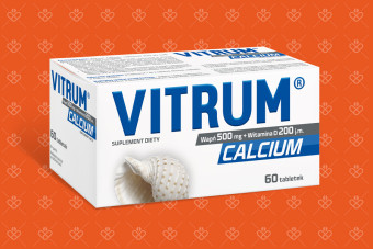 Vitrum Calcium, 60 tabletek