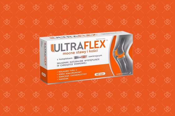 ULTRAFLEX mocne stawy i kości, 60 kapsułek z chondroityną i glukozaminą