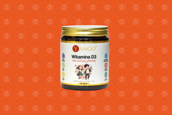 Yango Witamina D3 dla dzieci w żelkach pektynowych