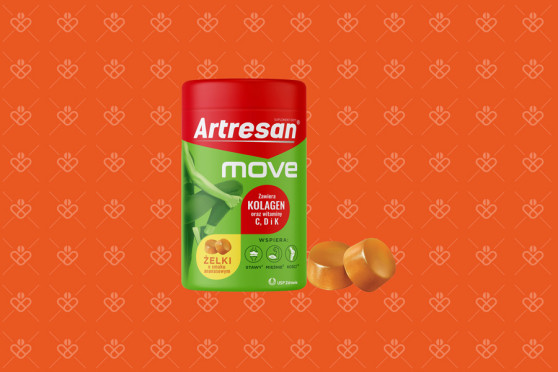 Artresan move kolagen w żelkach na stawy