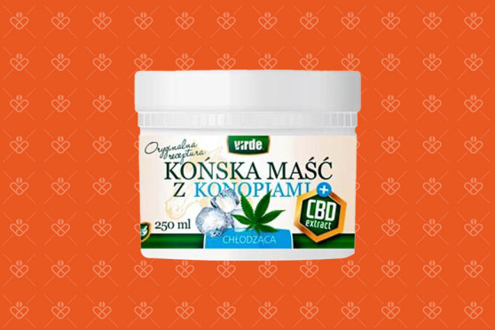 Końska maść z konopiami i CBD – chłodząca, 250 ml
