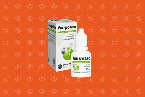 Fungotac, 10 mg/ml, krople do uszu, roztwór