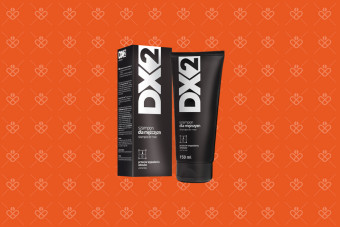 DX2 czarny szampon dla mężczyzn przeciw wypadaniu włosów