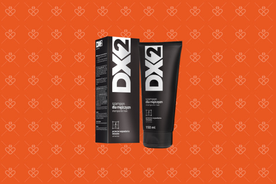 DX2 czarny szampon dla mężczyzn przeciw wypadaniu włosów