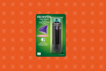 Nicorette Cool Berry, spray, smak owoców czerwonych