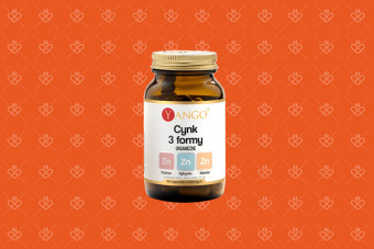 Yango Cynk 3 formy, 90 kapsułek