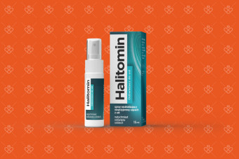 Halitomin odświeżacz do ust spray, 15 ml