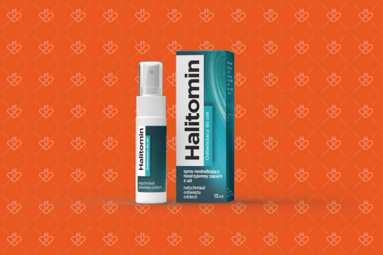 Halitomin odświeżacz do ust spray, 15 ml