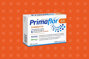 Primaflor GG, probiotyk i prebiotyk, 20 kapsułek