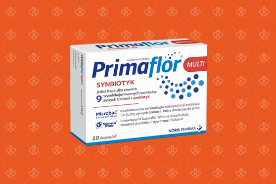 Primaflor Multi, probiotyk 9 szczepów i prebiotyk, 10 kapsułek