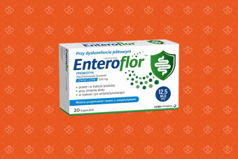 Enteroflor, saccharomyces boulardii 250 mg, 30 kapsułek