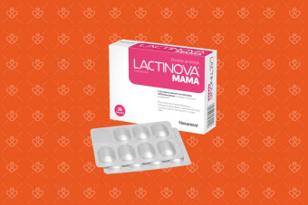Lactinova Mama probiotyk dla kobiet w ciąży i karmiących piersią, 28 kapsułek