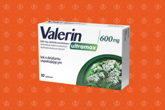 Valerin Ultramax waleriana 600 mg - lek uspokajajacy
