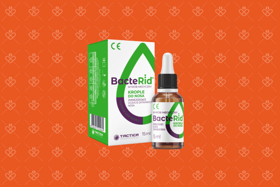 Bacterid krople do nosa zmniejszające uczucie zatkanego nosa, 15 ml