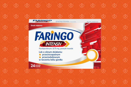 Faringo Intensiv pastylki do ssania zamiennik strepsils intensive