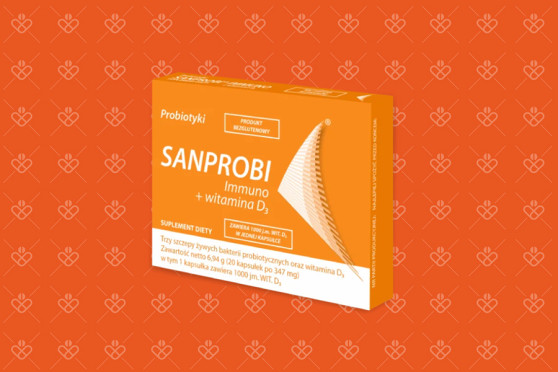 Sanprobi Immuno + witamina D3