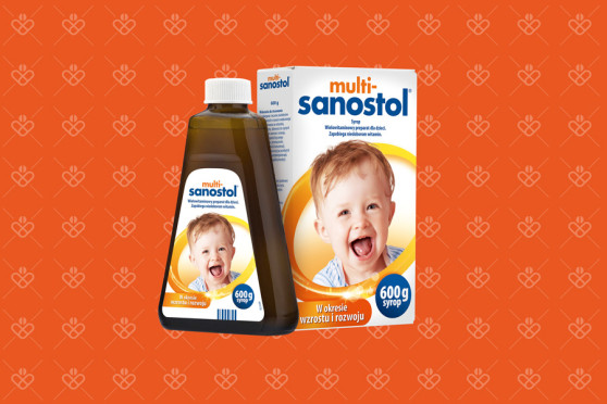 Sanostol Multi 600 syrop wielowitaminowy z wapniem