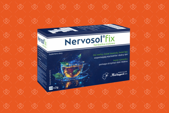 Nervosol Fix herbatka na uspokojenie i na sen