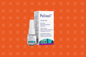Polinail, lakier na grzybicę paznokci, 3,3 ml, bez piłowania