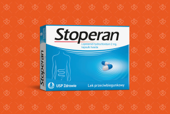 Stoperan, 8 kapsułek na biegunkę od 6 lat