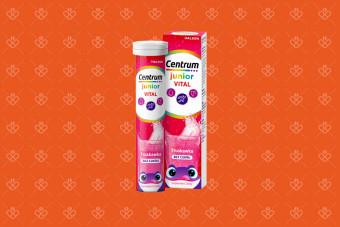 Elektrolity z witaminami dla dzieci od 4 lat - Centrum Vital Junior tabletki musujące