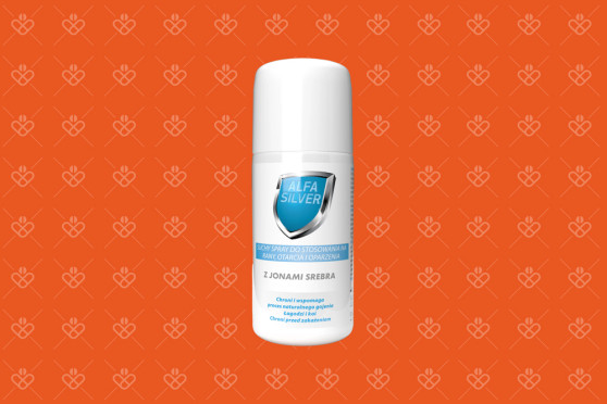 Alfasilver suchy spray na rany, oparzenia i otarcia z jonami srebra (125 ml)