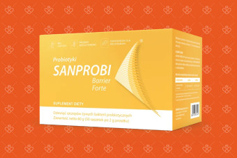 Opakowanie Sanprobi Barrier Forte 30 saszetek