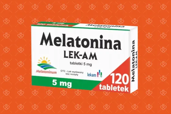 Opakowanie Melatonina LEK-AM 5 mg, 120 tabletek