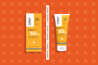 Cera+ Krem ochronny SPF 50 dla dzieci — opakowanie produktu