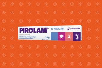 Pirolam, żel na grzybicę, łupież pstry, łojotokowe zapalenie skóry, łupież, tuba 20 g