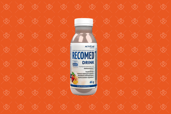 Butelka Recomed Drink 65 g o smaku brzoskwiniowym